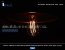 Tablet Screenshot of indelsa.net